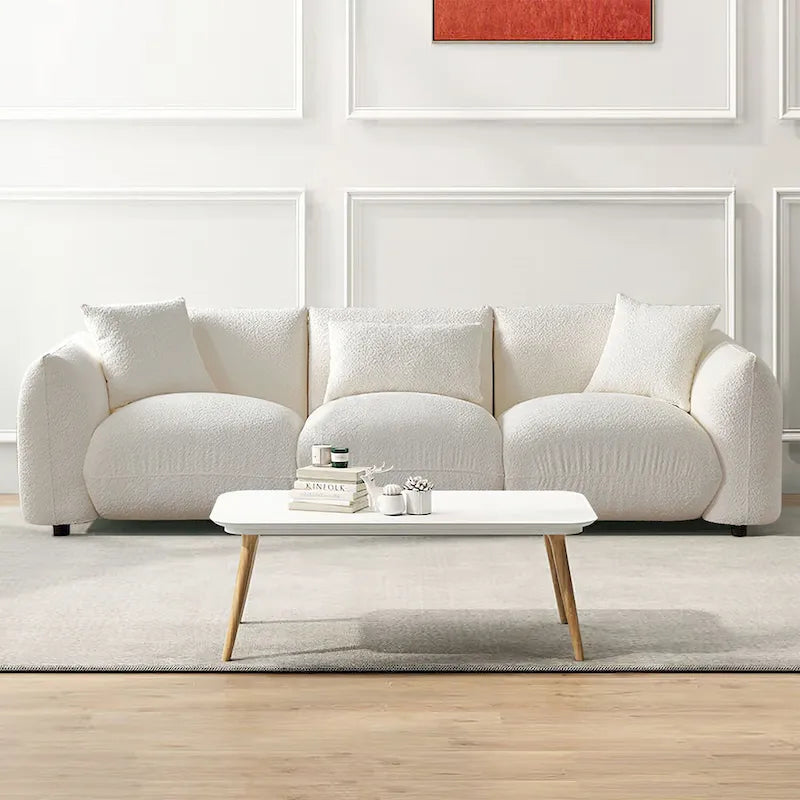 Un canapé de style moderne, adapté aussi bien au salon qu'à la chambre à coucher