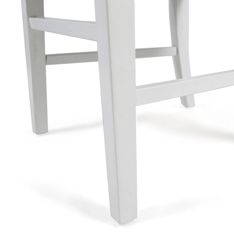 Chaises de salle à manger en bois d'acacia style rustique