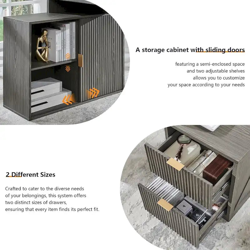 Bureau d'angle moderne