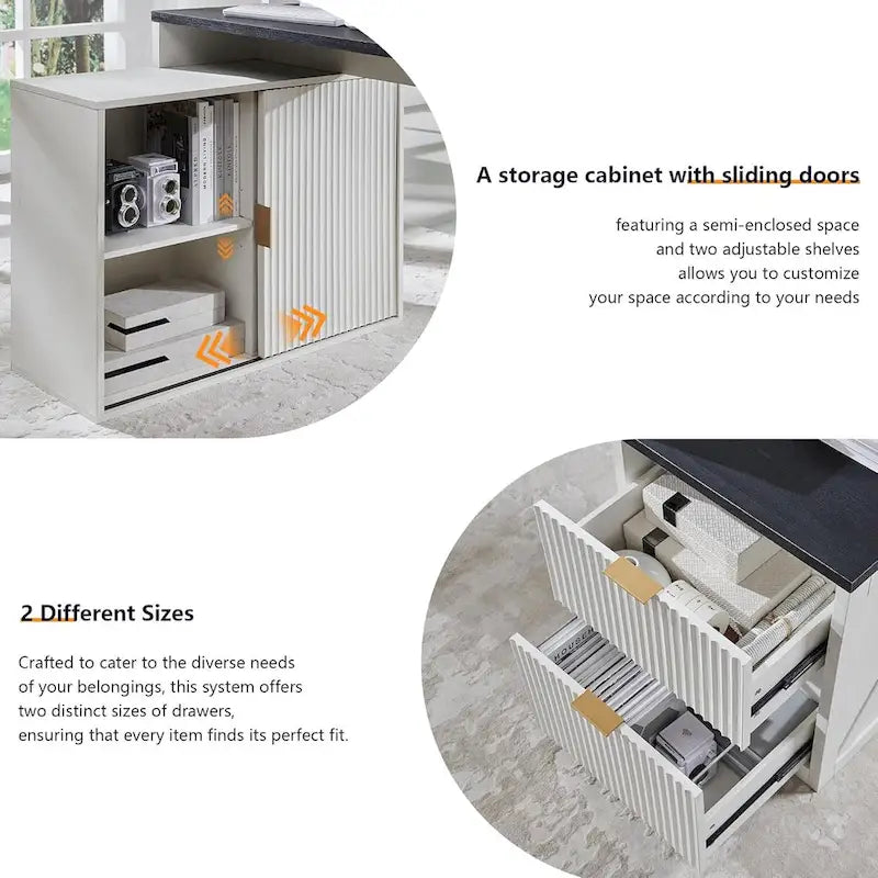 Bureau d'angle moderne