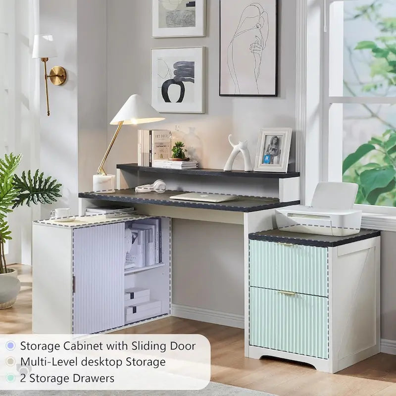Bureau d'angle moderne