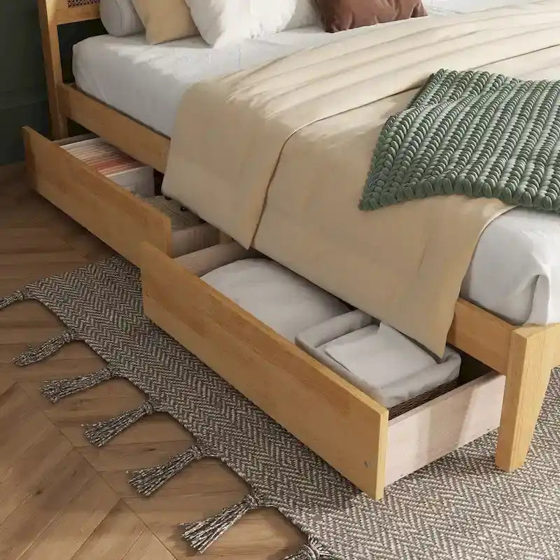 Tête de lit en osier de chêne blanc