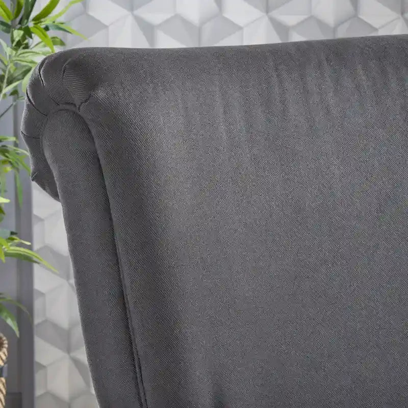 Fauteuil inclinable traditionnel en tissu
