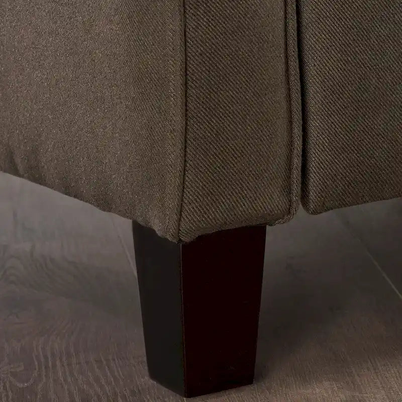 Fauteuil inclinable traditionnel en tissu