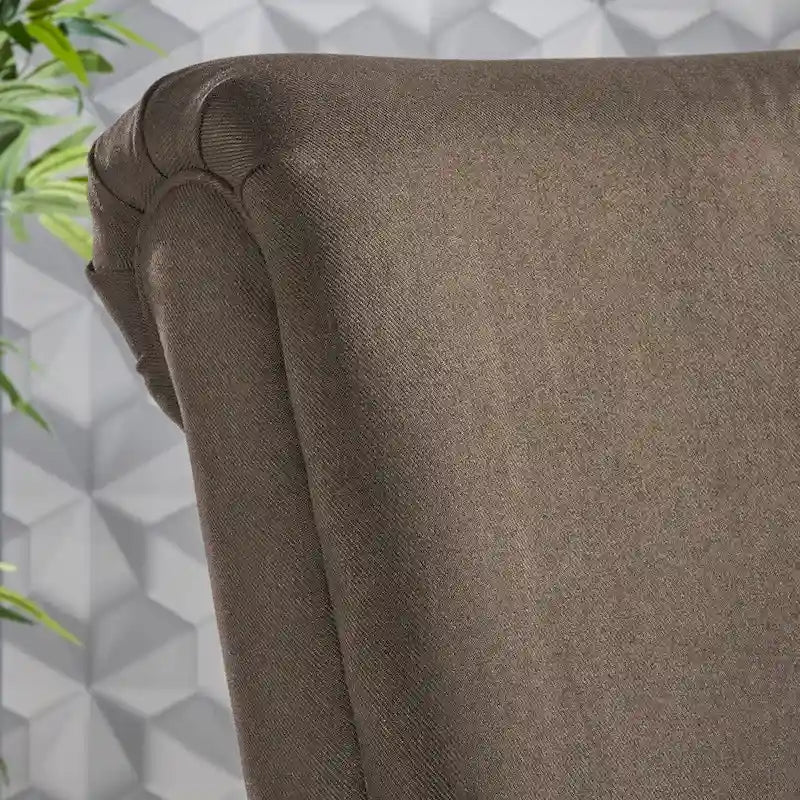 Fauteuil inclinable traditionnel en tissu