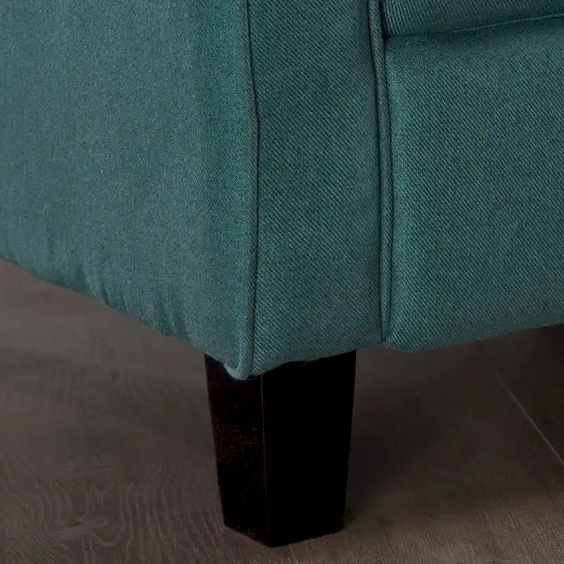Fauteuil inclinable traditionnel en tissu