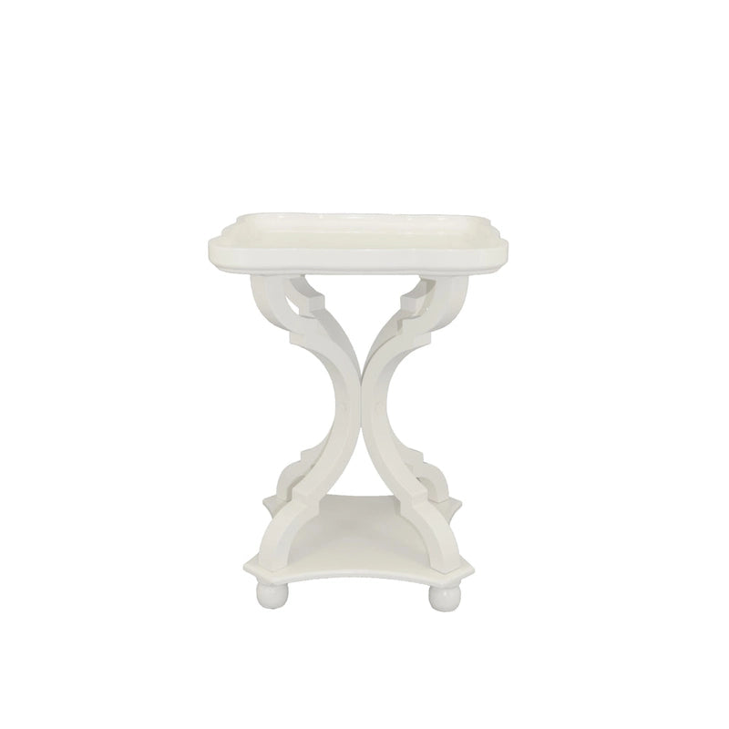 Table d'appoint plateau style maison de campagne
