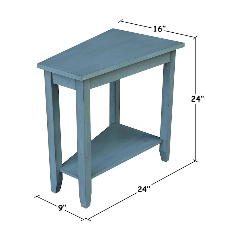 Table d'appoint en hévéa massif