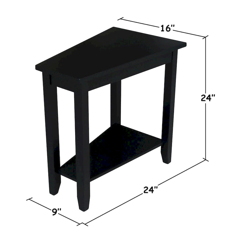 Table d'appoint en hévéa massif