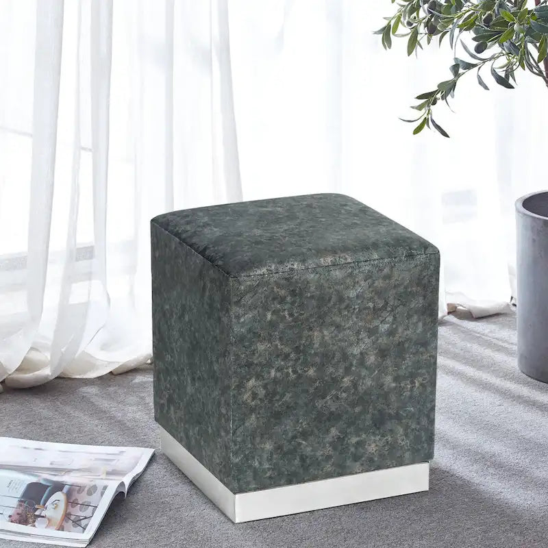 Repose-pieds/tabouret de coiffeuse garni d'or