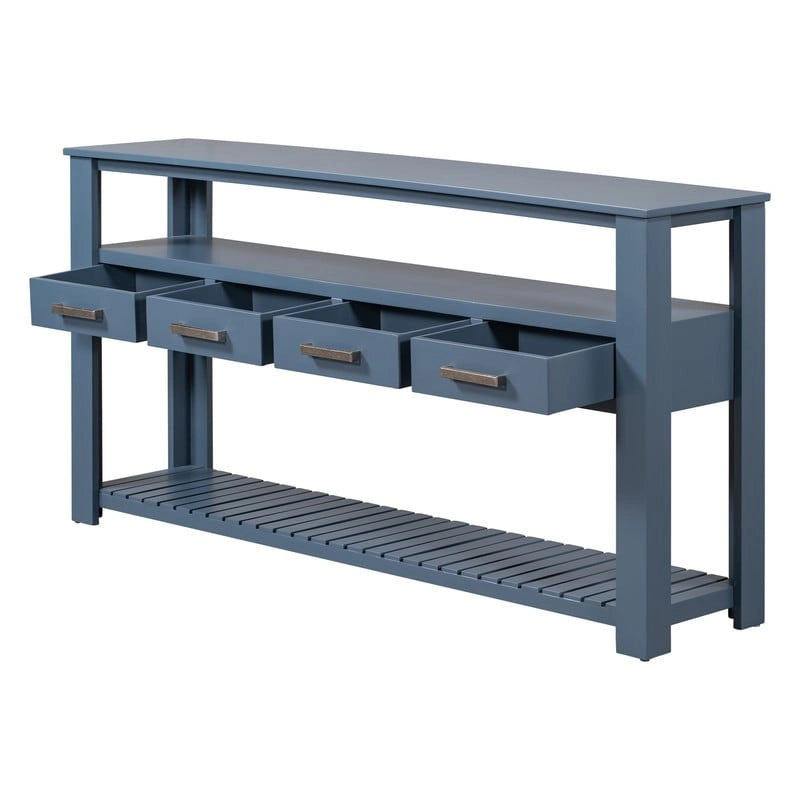 Table basse en bois style ferme