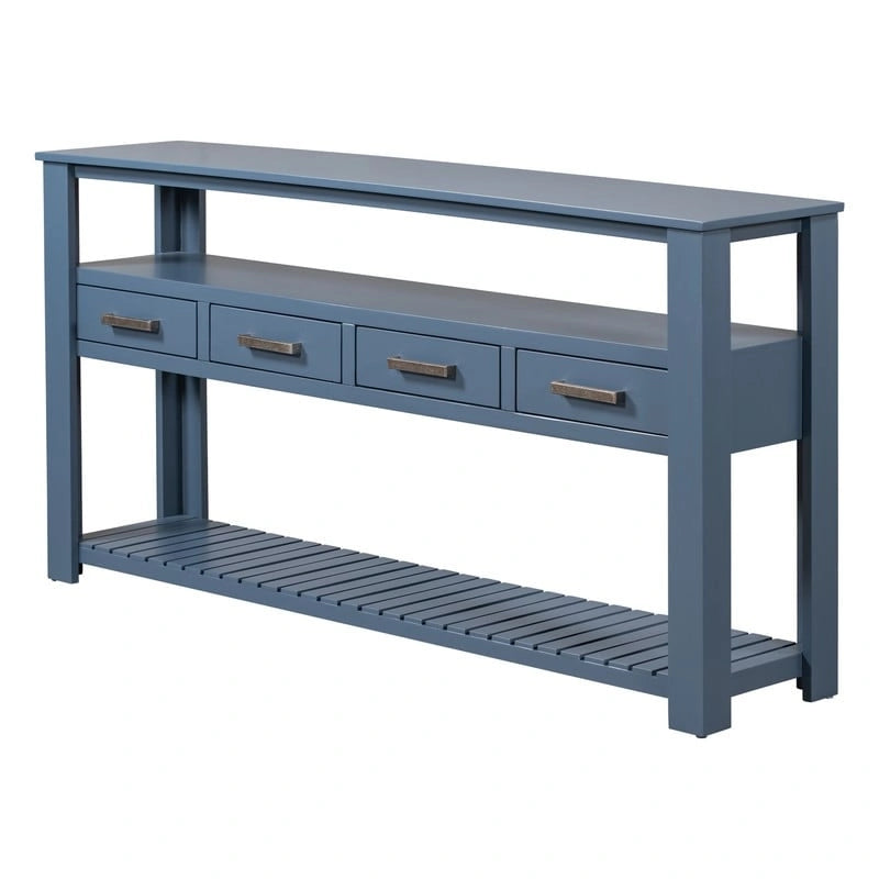 Table basse en bois style ferme