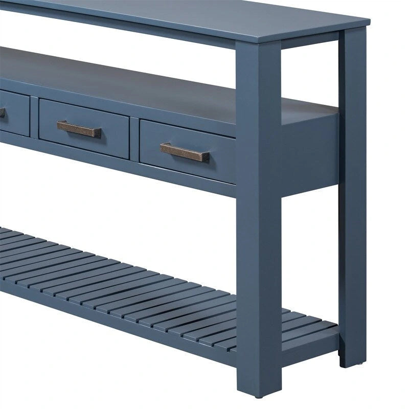 Table basse en bois style ferme