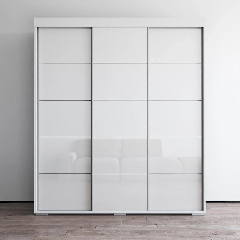Armoire moderne brillante de 71 pouces