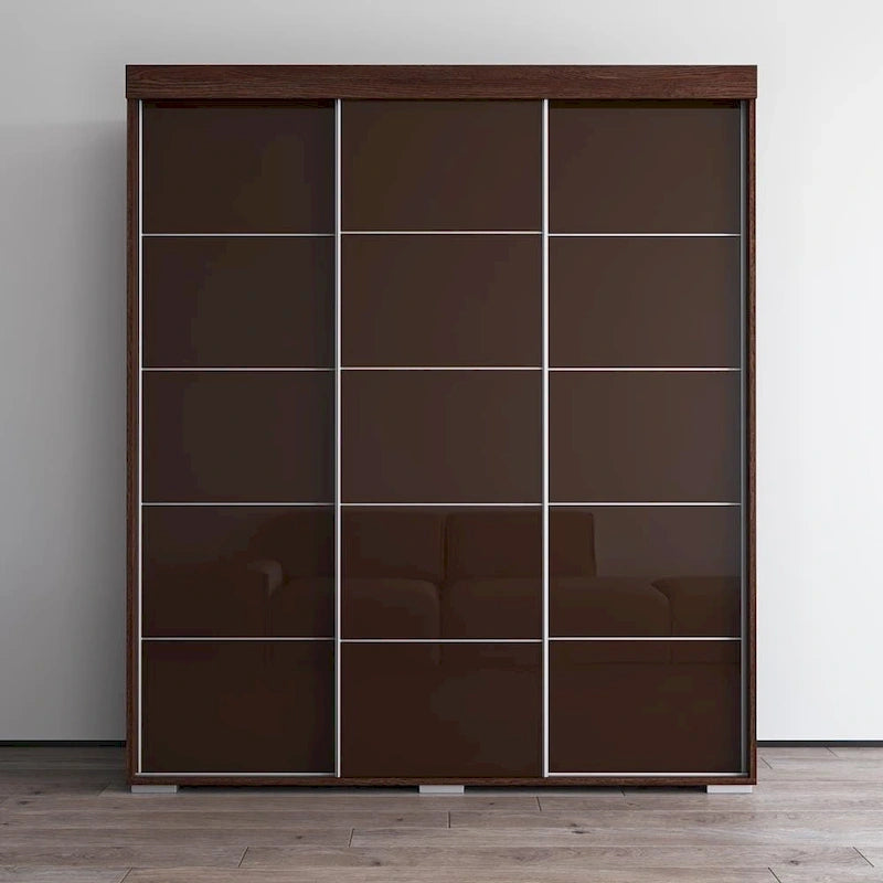 Armoire moderne brillante de 71 pouces