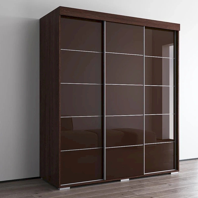 Armoire moderne brillante de 71 pouces