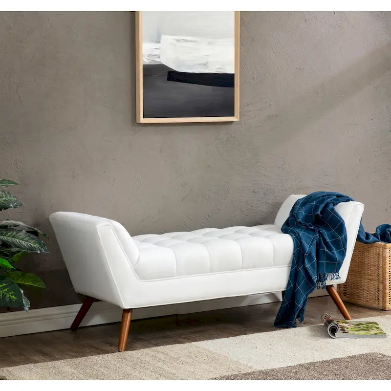 Banc capitonné