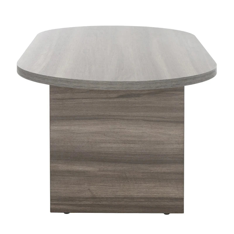Table basse ovale moderne