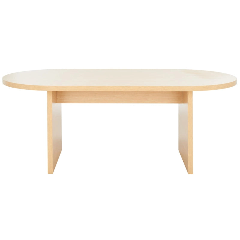 Table basse ovale moderne