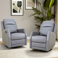 Fauteuil inclinable pivotant rembourré