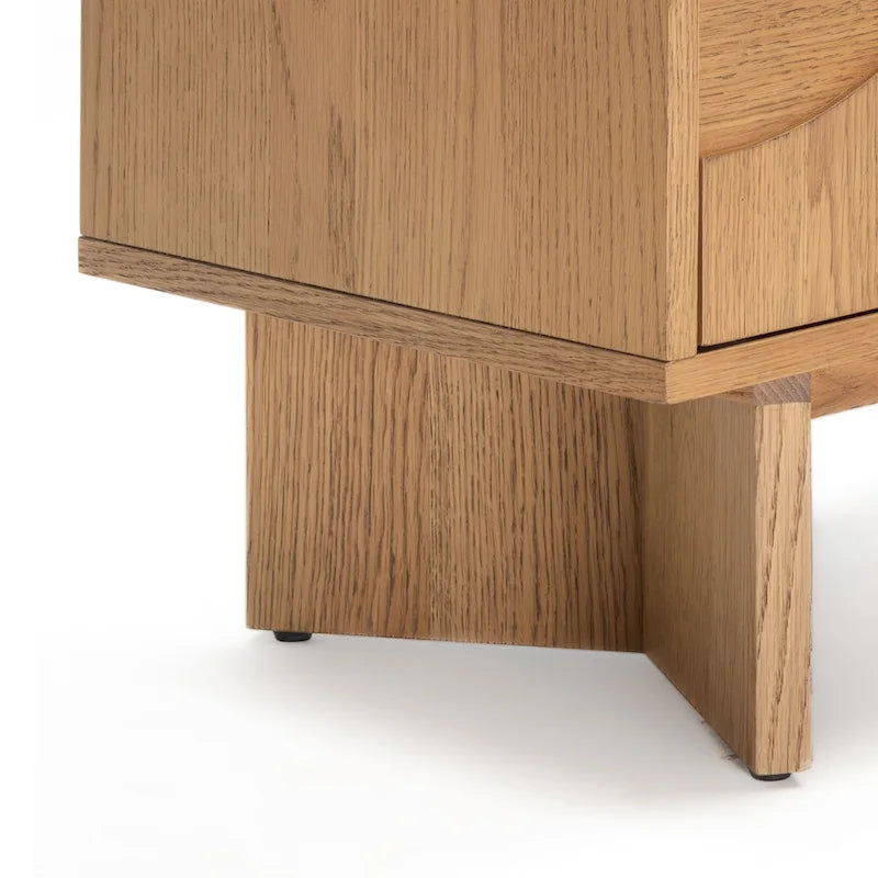 Meuble TV en chêne