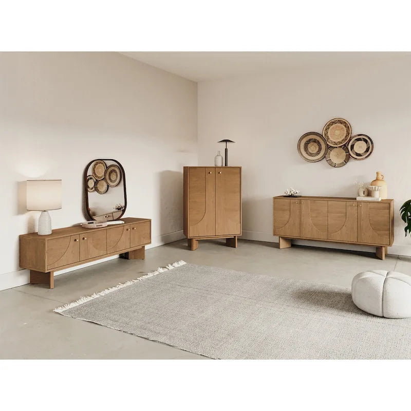 Meuble TV en chêne