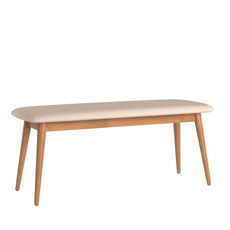 Tabouret de salle à manger capitonné de style moderne en forme de cône