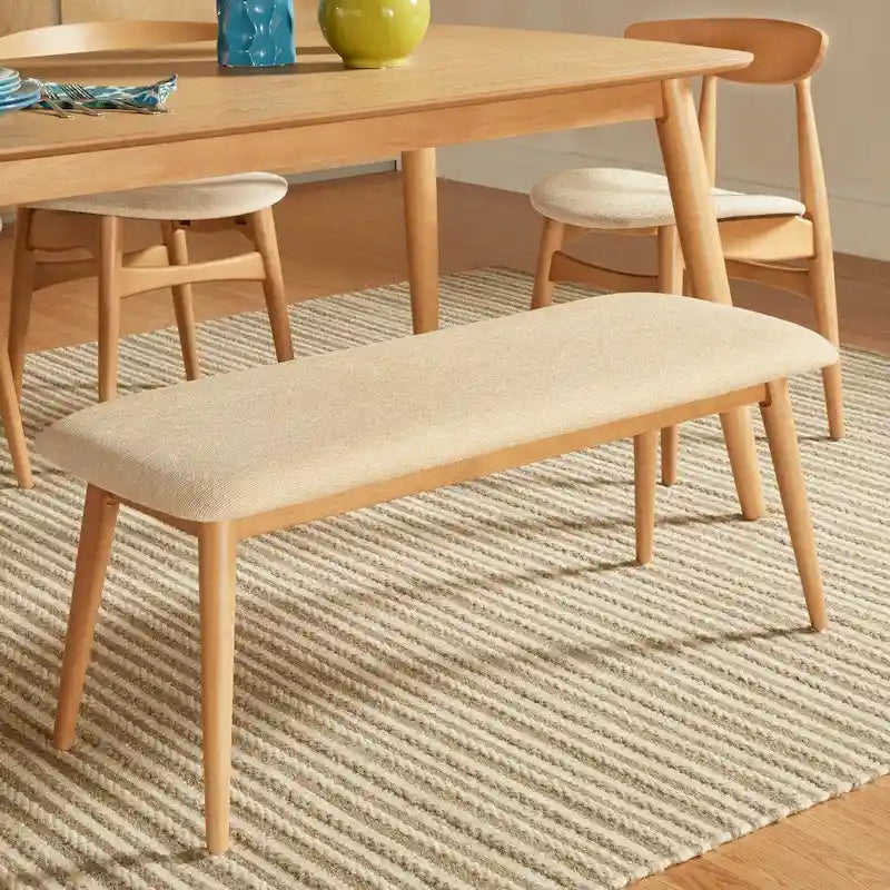 Tabouret de salle à manger capitonné de style moderne en forme de cône