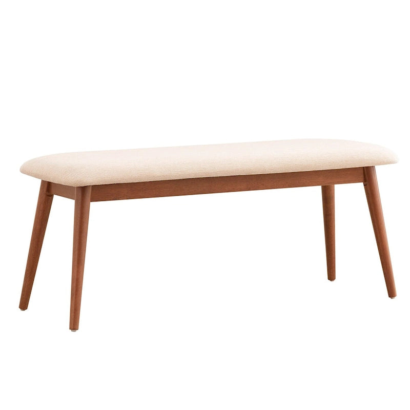 Tabouret de salle à manger capitonné de style moderne en forme de cône