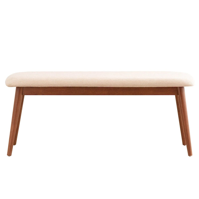 Tabouret de salle à manger capitonné de style moderne en forme de cône