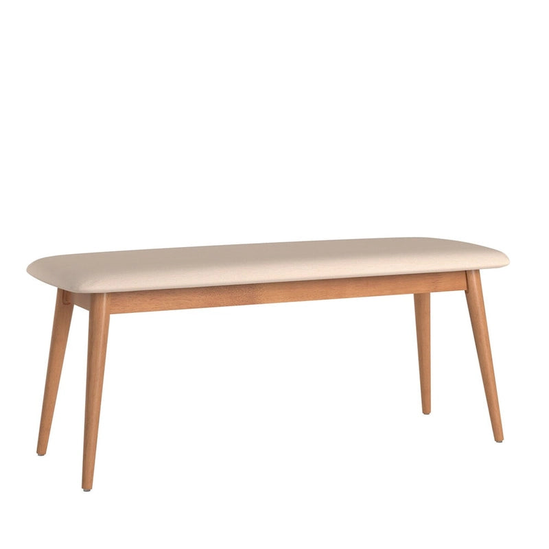 Tabouret de salle à manger capitonné de style moderne en forme de cône