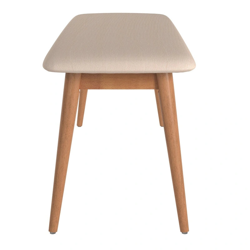 Tabouret de salle à manger capitonné de style moderne en forme de cône