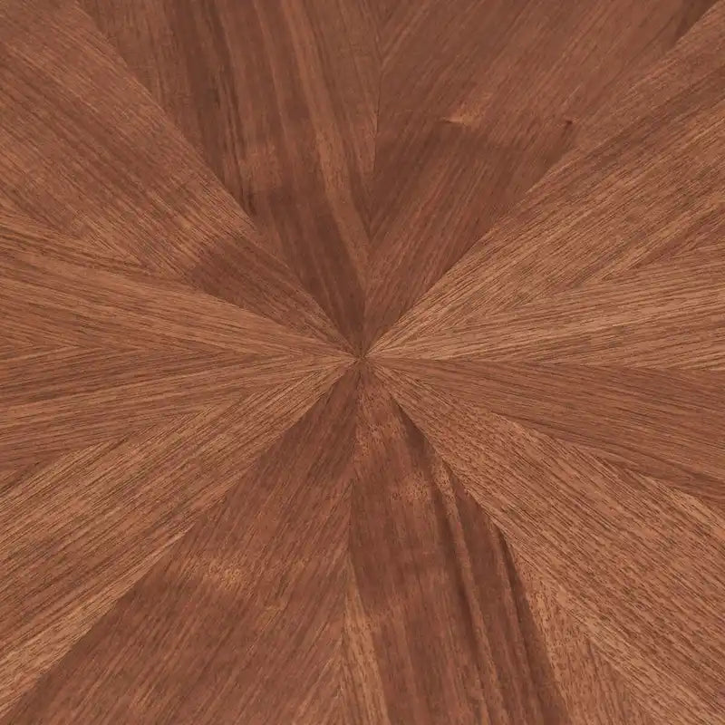 Armoire vitrée en forme de coupe en noyer