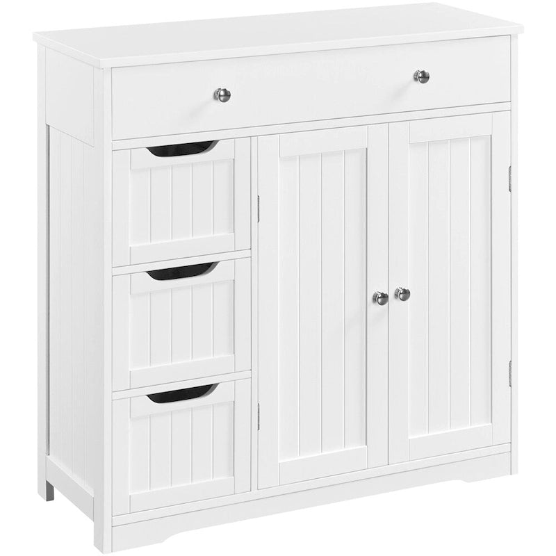 Meuble de rangement de salle de bain, meuble sur pied autonome